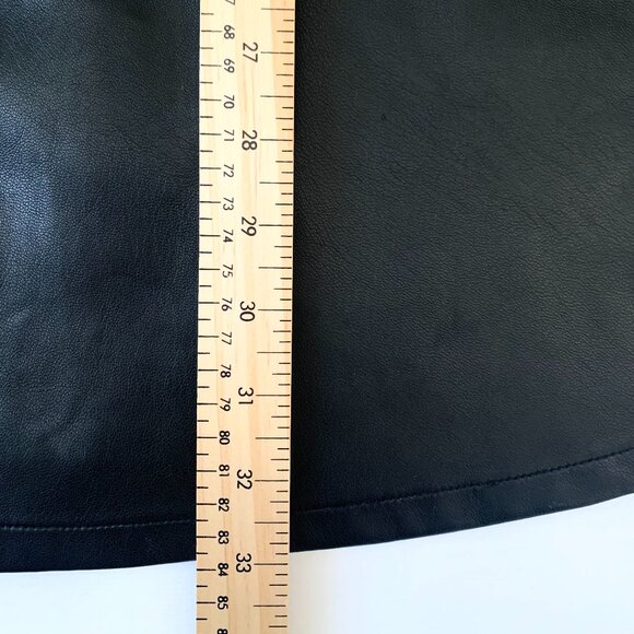 Akira Faux Leather Black Overalls Dress Whimsigoth Fairy Vampire Goth Vampire - Picture 15 of 15